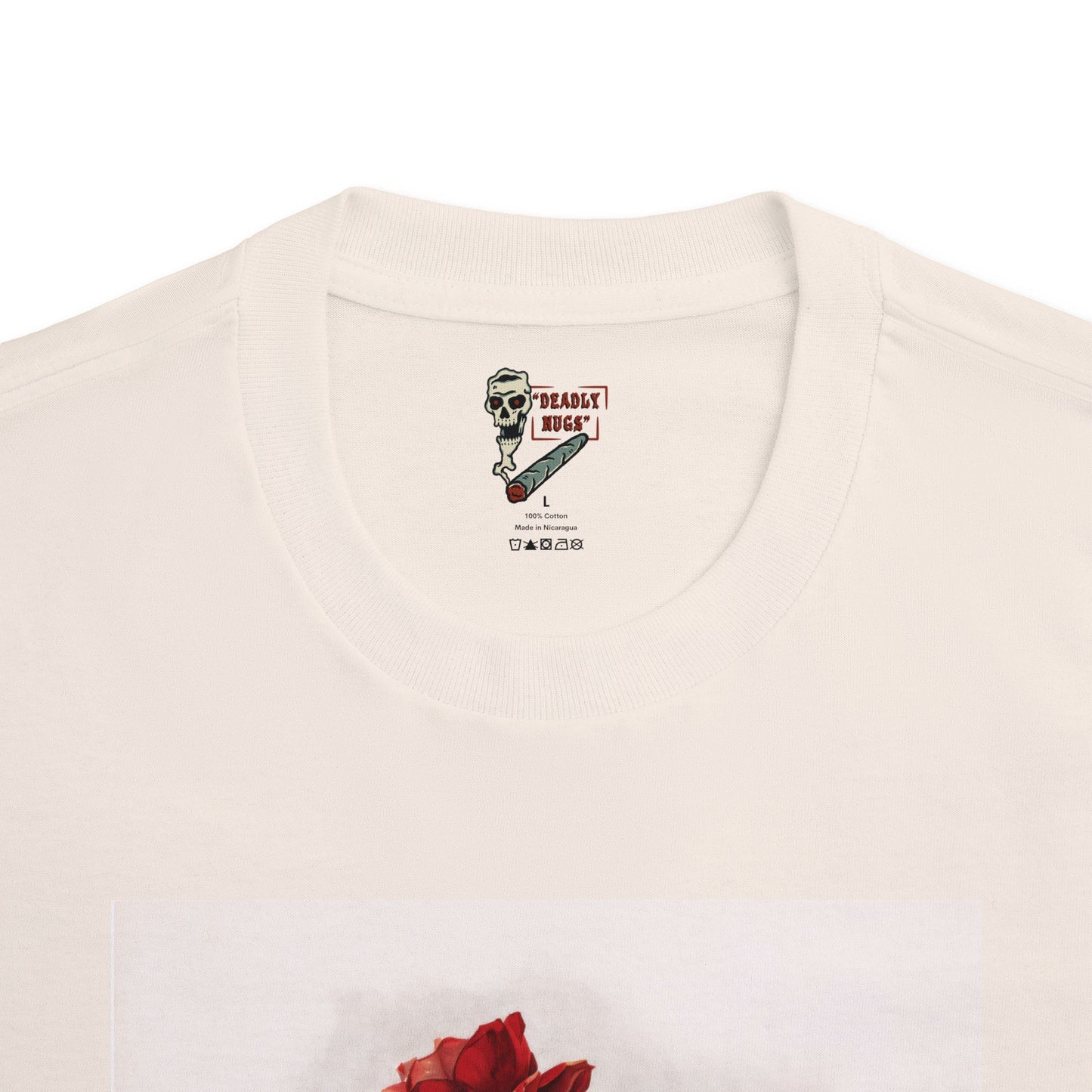 Rose Buds T-Shirt DEADLY NUGS Aesthetic Print Unisex Graphic Tee