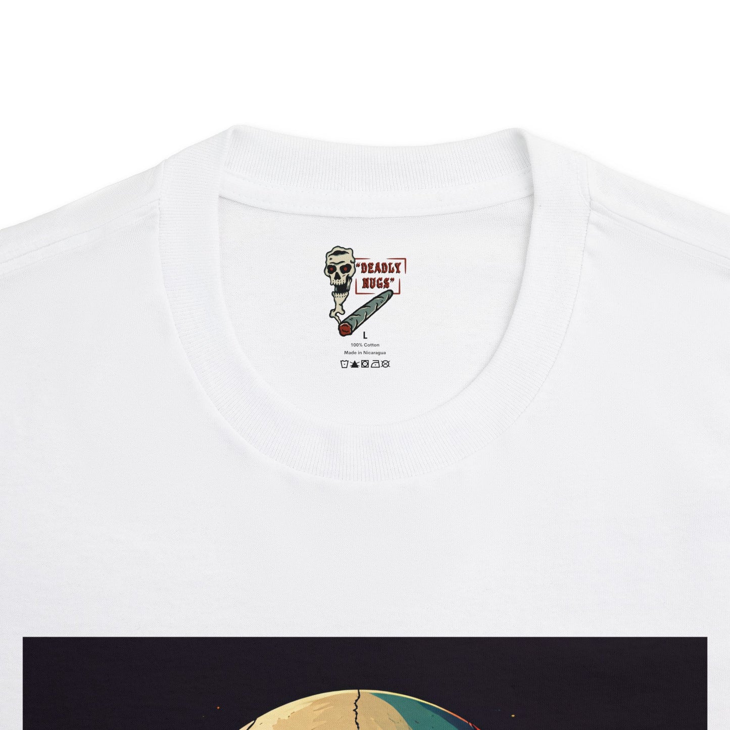 Rippin' Loud / Premium Unisex Graphic Tee Aesthetic Print Skull Motorcycle Streetwear / DEADLY NUGS