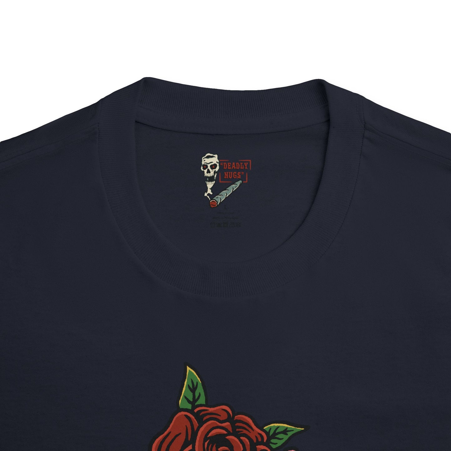 Romantic / Premium Unisex Graphic Tee Aesthetic Print Skull Love Streetwear / DEADLY NUGS