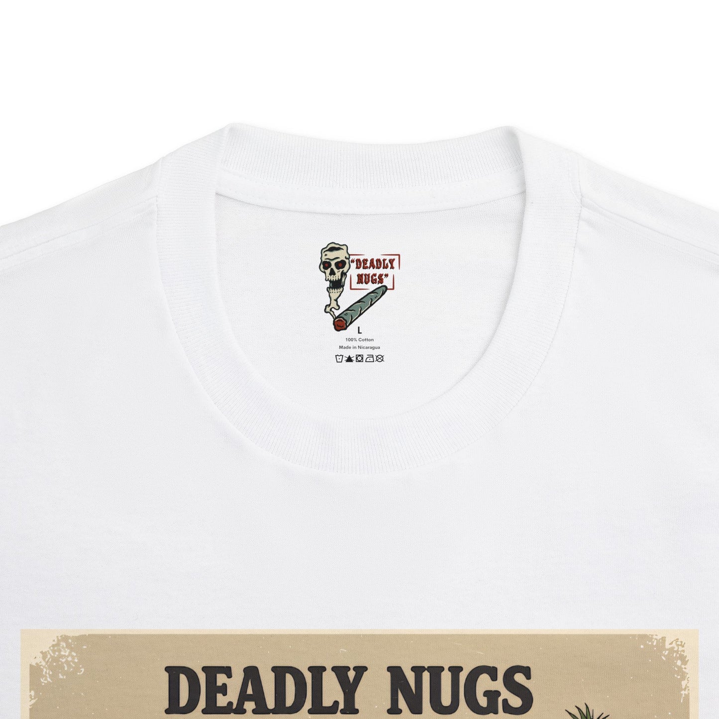 Dead in LA T-Shirt DEADLY NUGS Aesthetic Print Unisex Graphic Tee