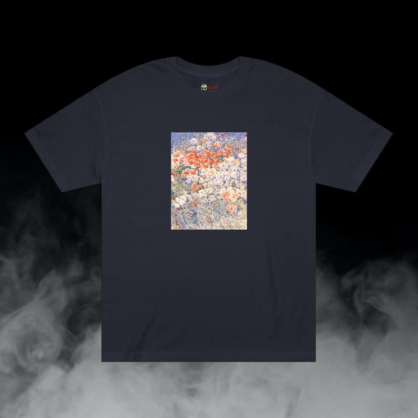 Inner Revival / Flower Painting Graphic Tee / Vintage Classic Floral Art Style / 420 Underground Stoner Streetwear / DEADLY NUGS
