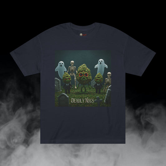 Bruh, I think we're high... T-Shirt DEADLY NUGS Aesthetic Print Unisex Graphic Tee