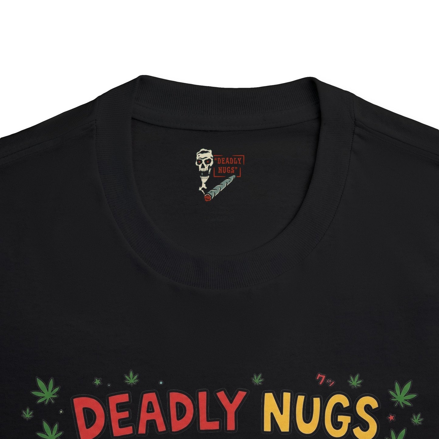 Kasukabe Stash / Retro Japanese Anime Comic Art Tee / 420 Underground Stoner Culture / DEADLY NUGS