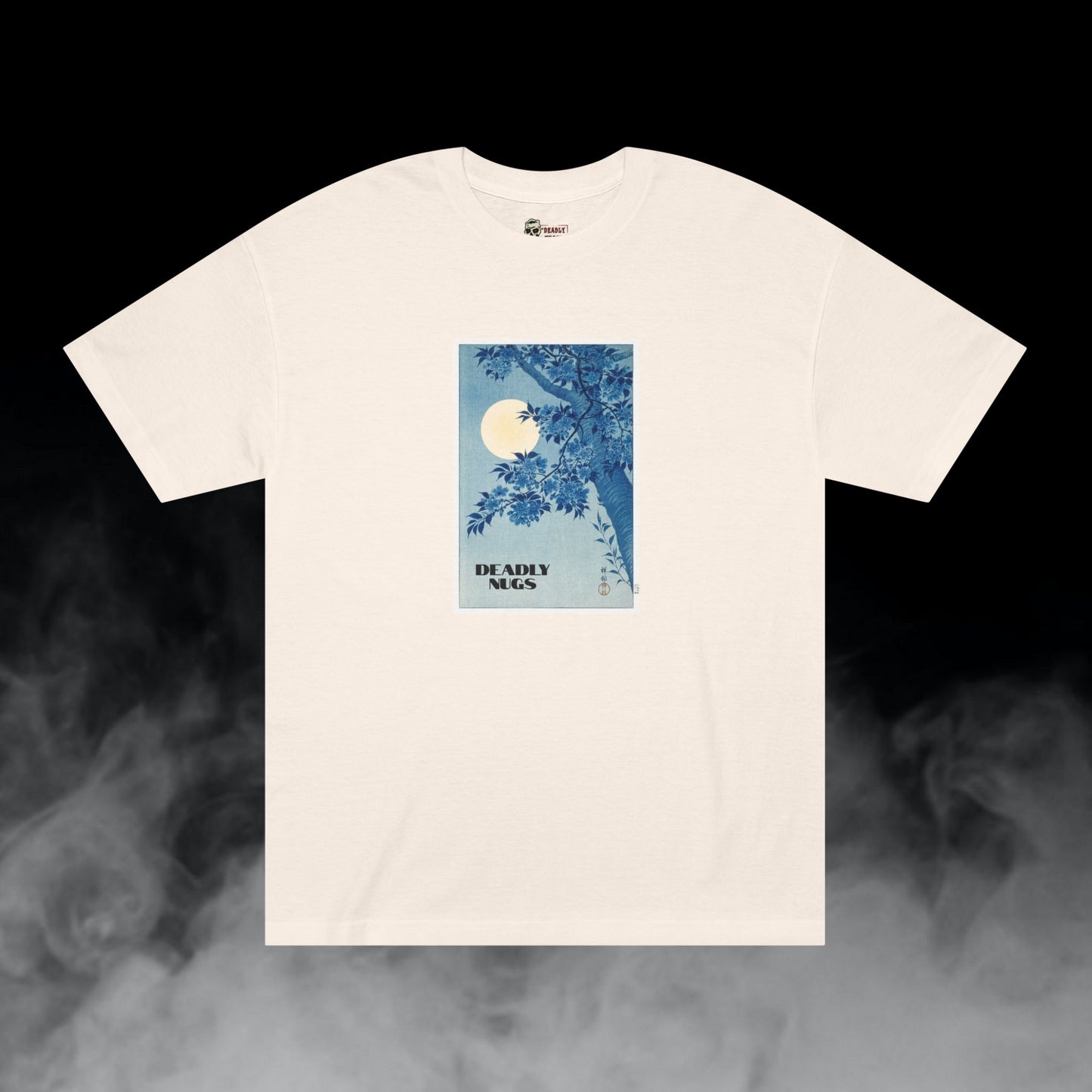 Evening Blue T-Shirt DEADLY NUGS Aesthetic Print Unisex Graphic Tee