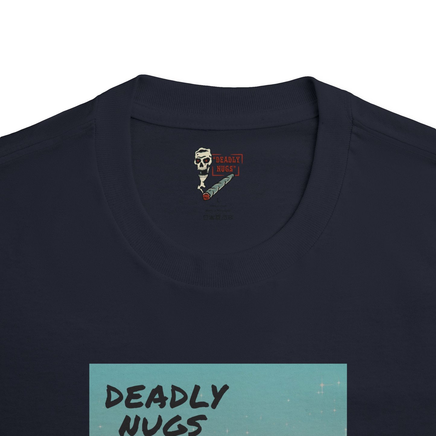 Lunar Beach T-Shirt DEADLY NUGS Aesthetic Print Unisex Graphic Tee