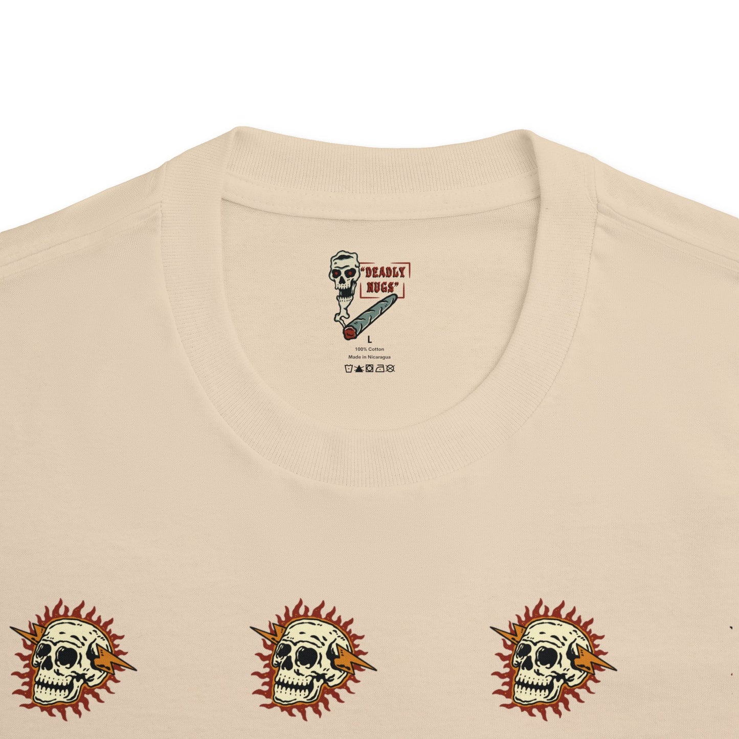 Stryker Pattern / Premium Unisex Graphic Tee Aesthetic Print Skull 420 Streetwear / DEADLY NUGS