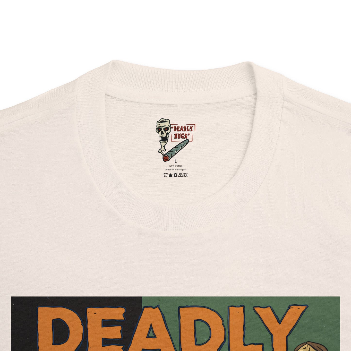 The Dank Awakening / Bud Characters Ghosts Skeleton Zombie Graphic Tee / Sinister Vintage Pop Art Comic Style / 420 Underground Stoner Streetwear / DEADLY NUGS