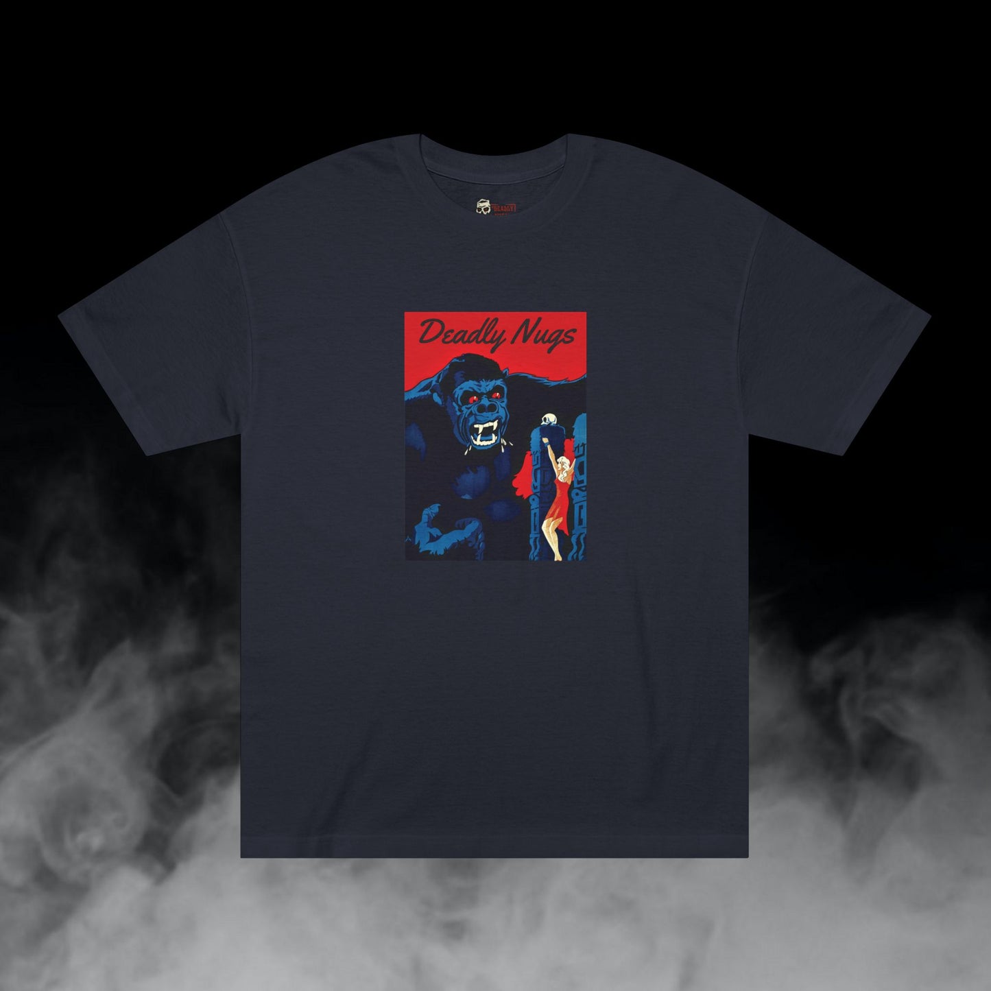 Ape Crazy T-Shirt DEADLY NUGS Aesthetic Print Unisex Graphic Tee