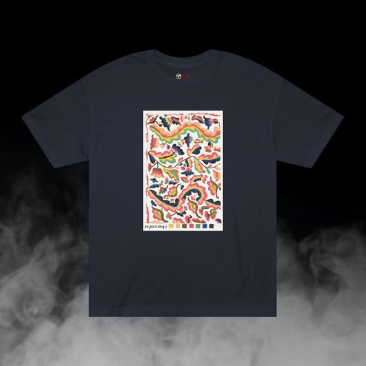 Life's Color / Plant Life Vibrant Color Painting Graphic Tee / Modern Abstract Expressionism Art Style / 420 Underground Stoner Streetwear / DEADLY NUGS