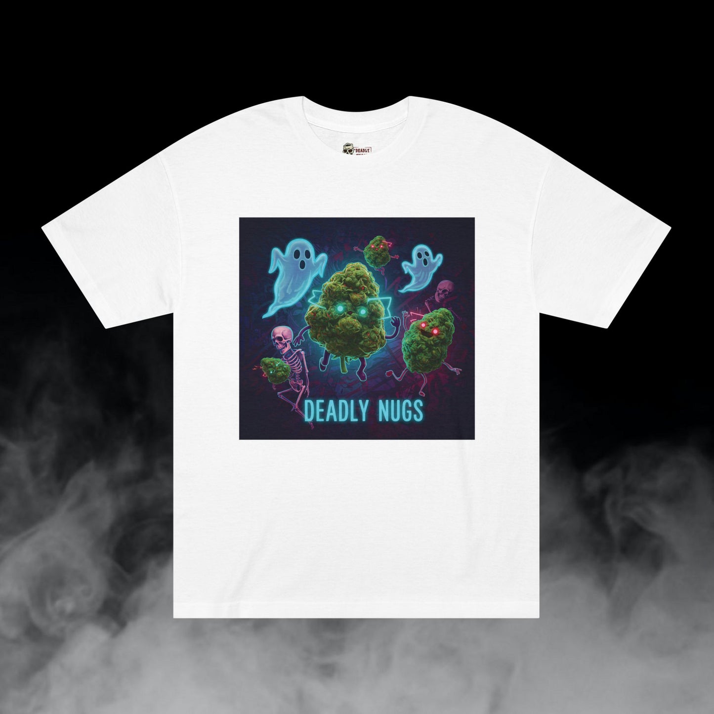 Brain Zap T-Shirt DEADLY NUGS Aesthetic Print Unisex Graphic Tee