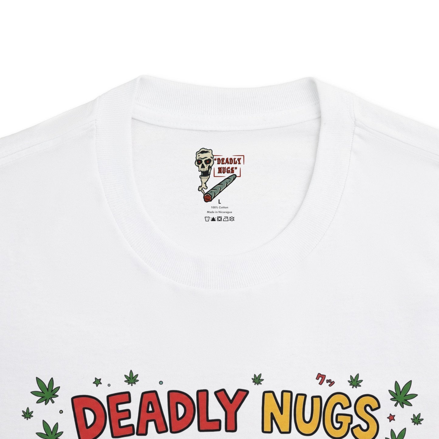 Kasukabe Stash / Retro Japanese Anime Comic Art Tee / 420 Underground Stoner Culture / DEADLY NUGS