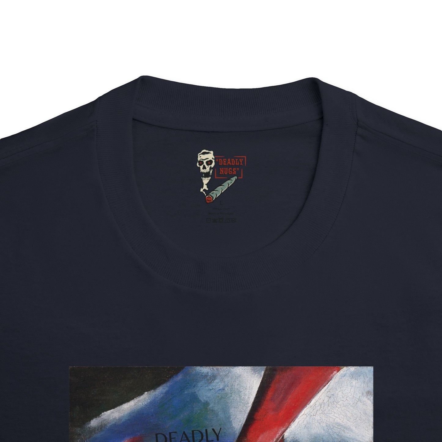 Dynamics at Play / Geometric Art Painting Graphic Tee / Classic Hypnotic Abstract Art / 420 Underground Stoner Streetwear / DEADLY NUGS