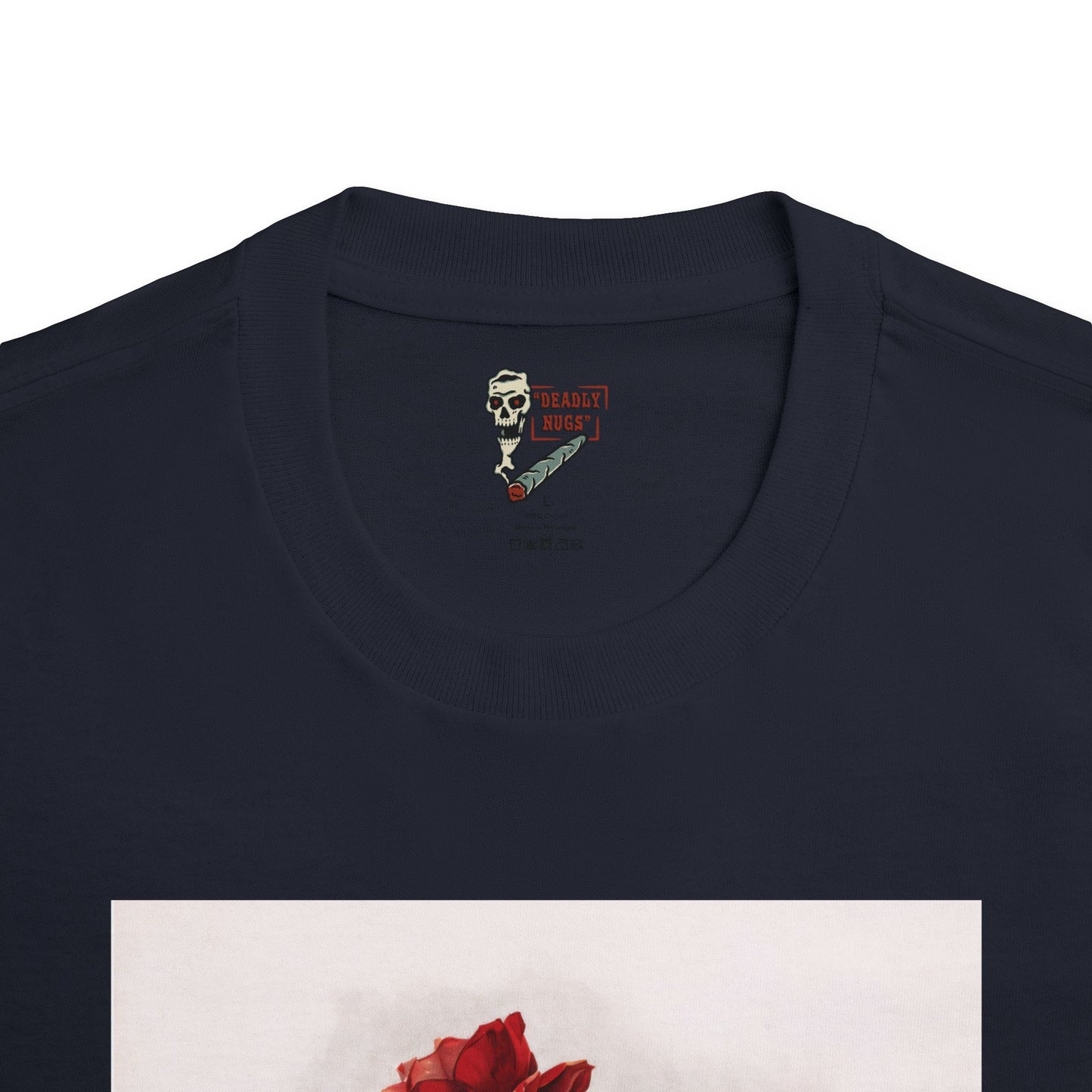 Rose Buds T-Shirt DEADLY NUGS Aesthetic Print Unisex Graphic Tee