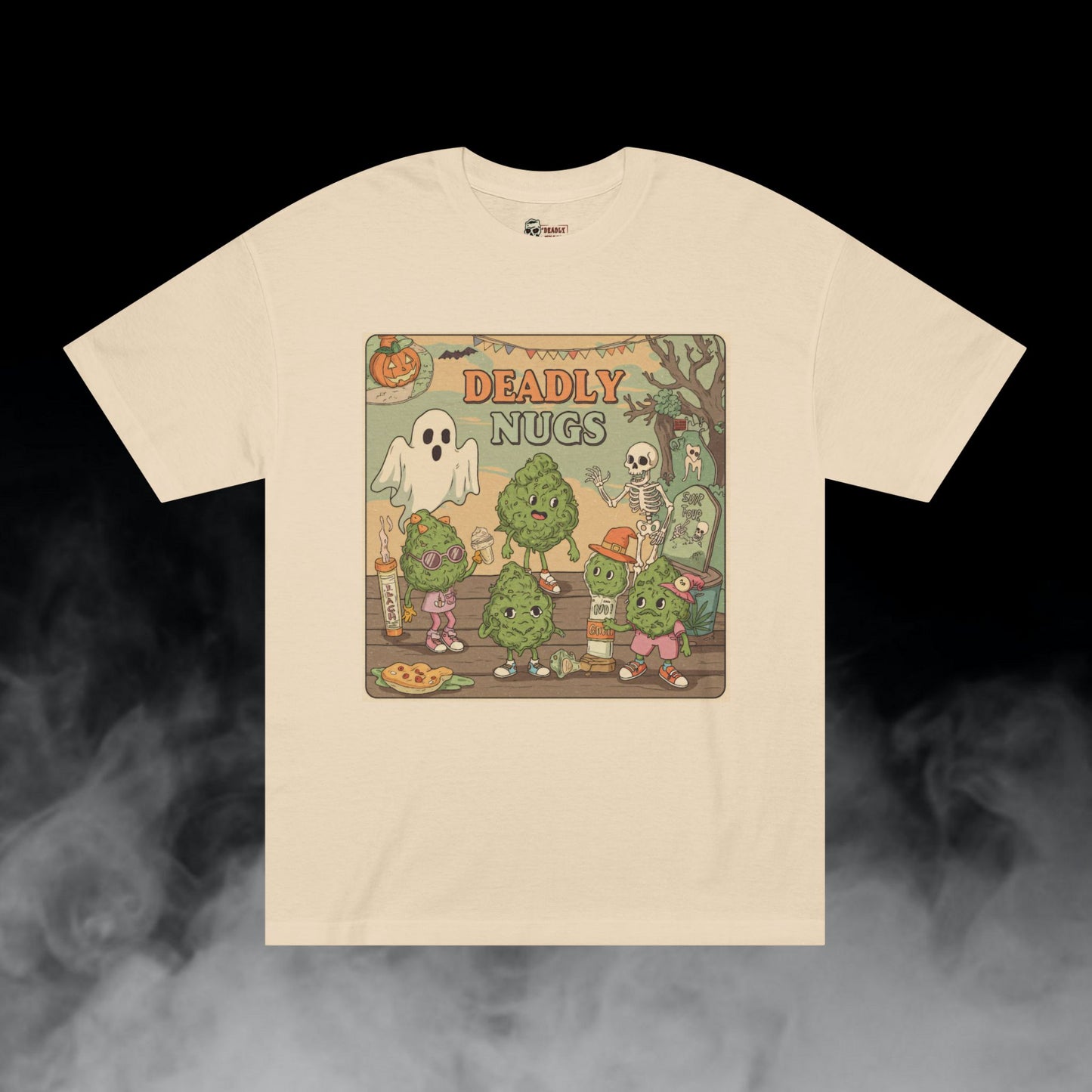 Pot Luck T-Shirt DEADLY NUGS Aesthetic Print Unisex Graphic Tee