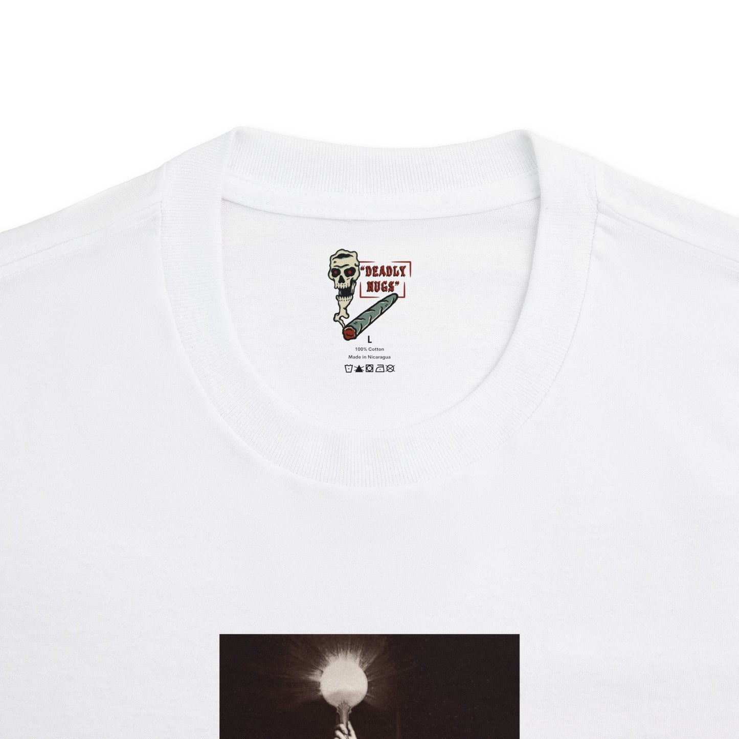 Lady Liberty T-Shirt DEADLY NUGS Aesthetic Print Unisex Graphic Tee