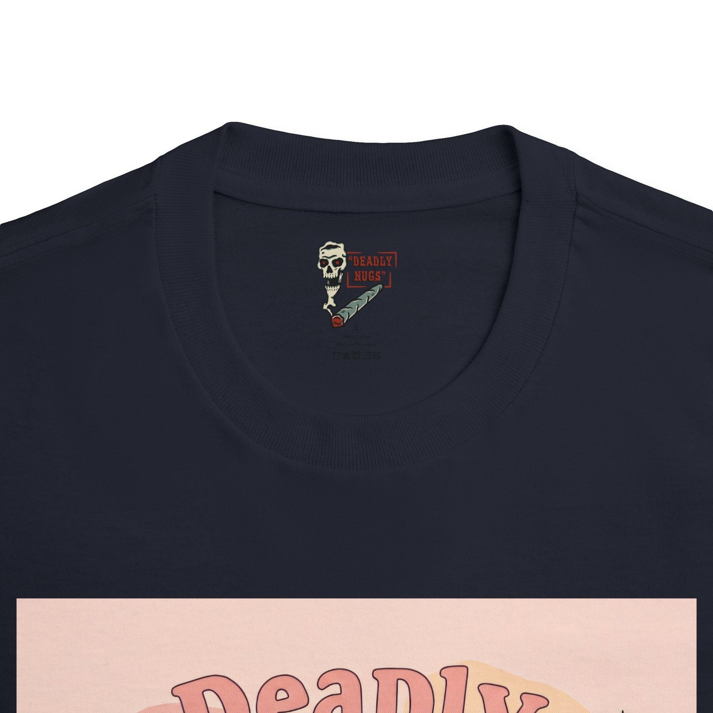 Hash It Out T-Shirt DEADLY NUGS Aesthetic Print Unisex Graphic Tee