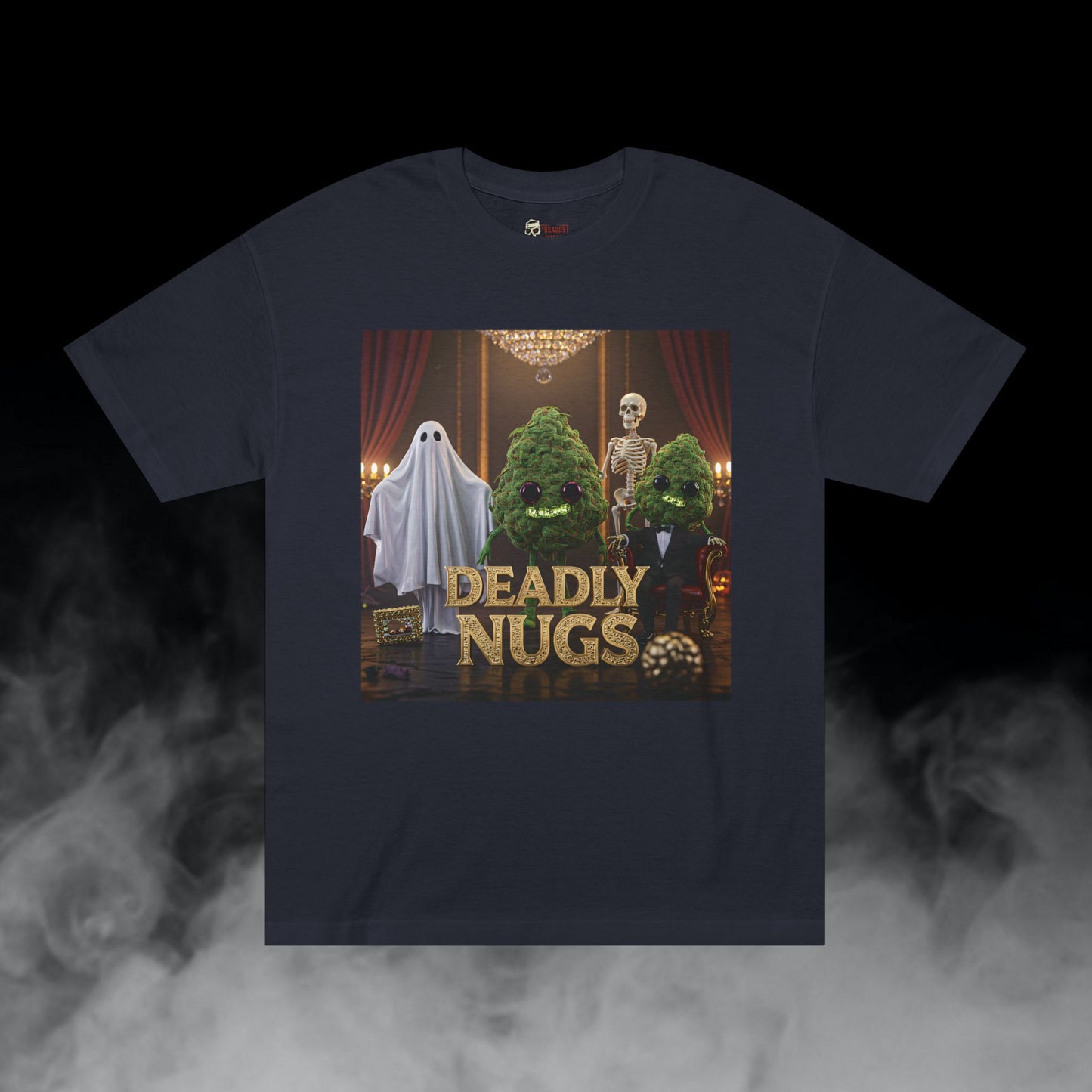 Iced Out Luxury T-Shirt DEADLY NUGS Aesthetic Print Unisex Graphic Tee