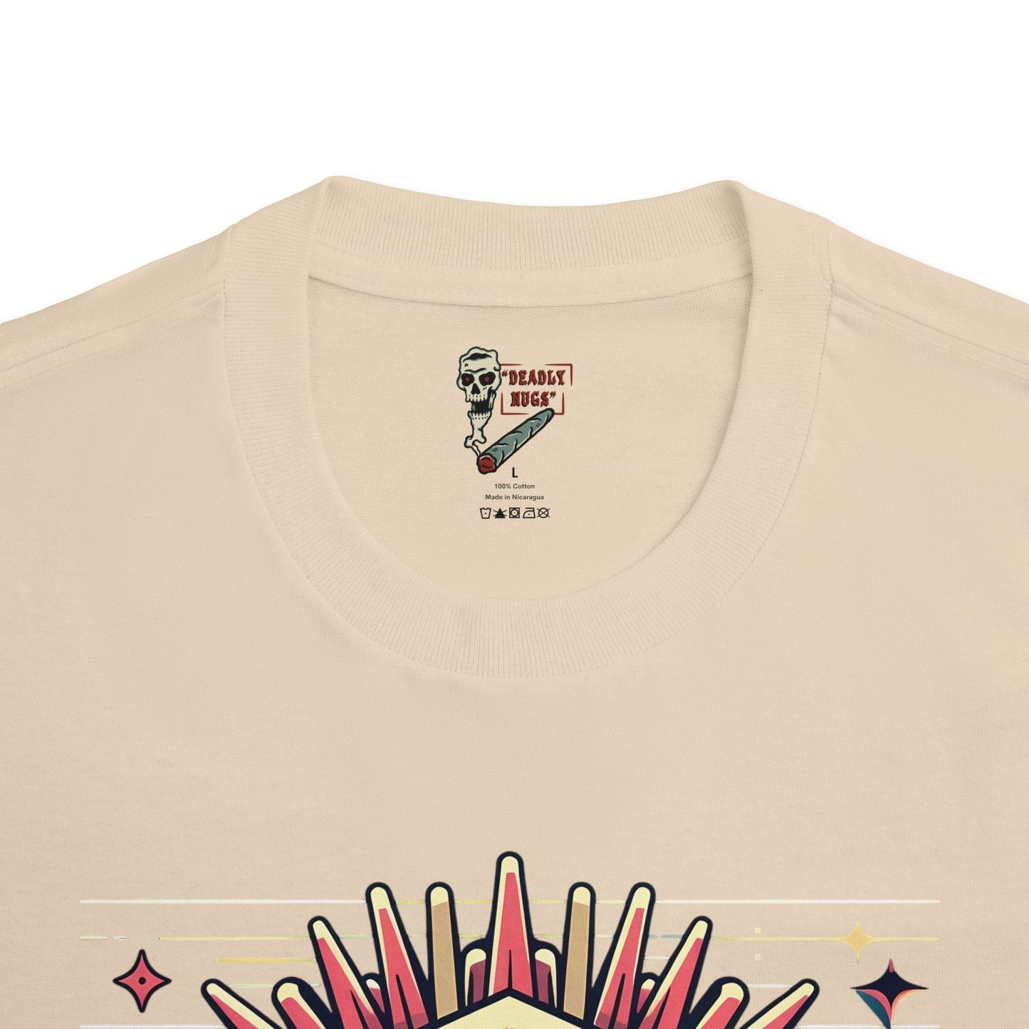 Vectors of Mind / Premium Unisex Graphic Tee Aesthetic Print Skull Art Streetwear / DEADLY NUGS