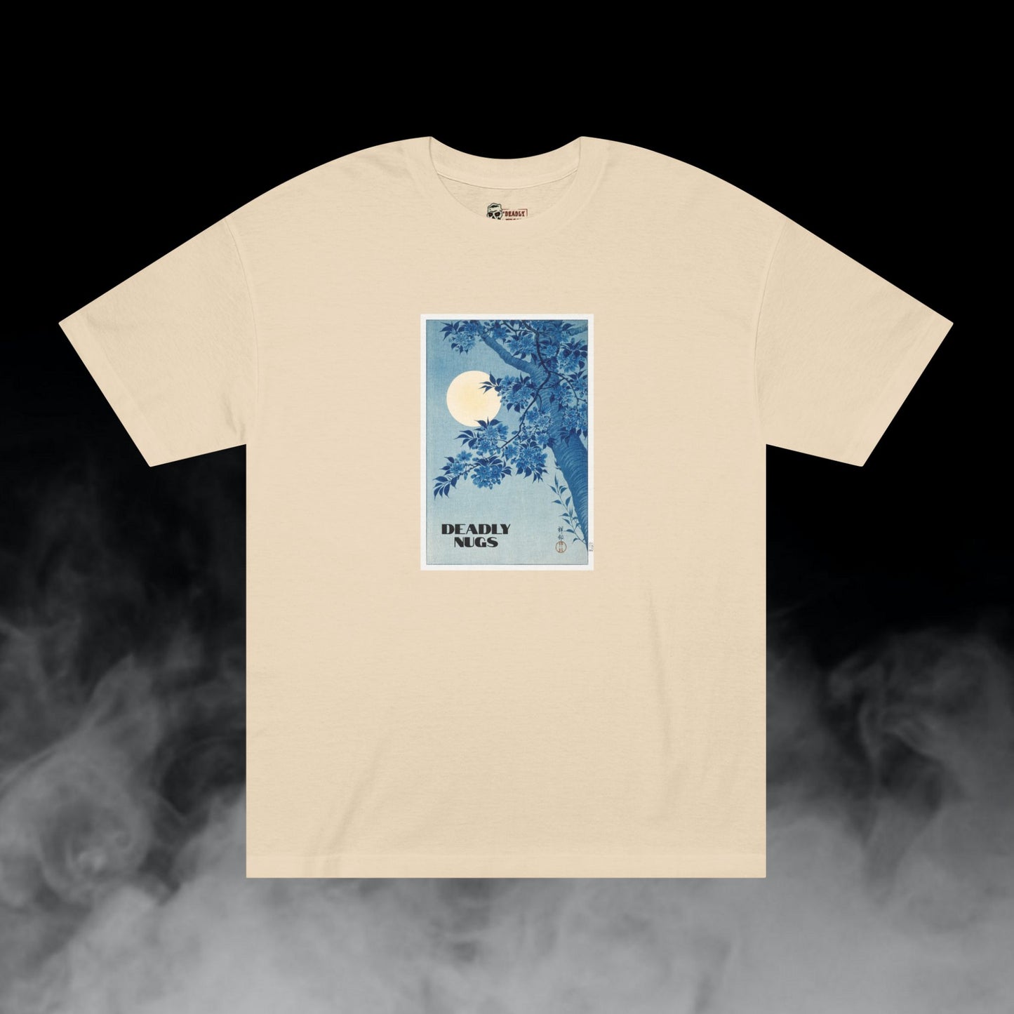 Evening Blue T-Shirt DEADLY NUGS Aesthetic Print Unisex Graphic Tee