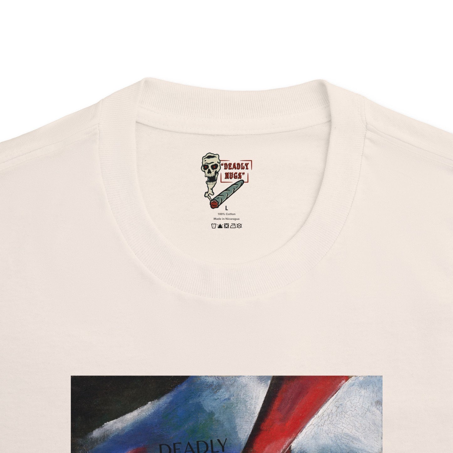 Dynamics at Play / Geometric Art Painting Graphic Tee / Classic Hypnotic Abstract Art / 420 Underground Stoner Streetwear / DEADLY NUGS