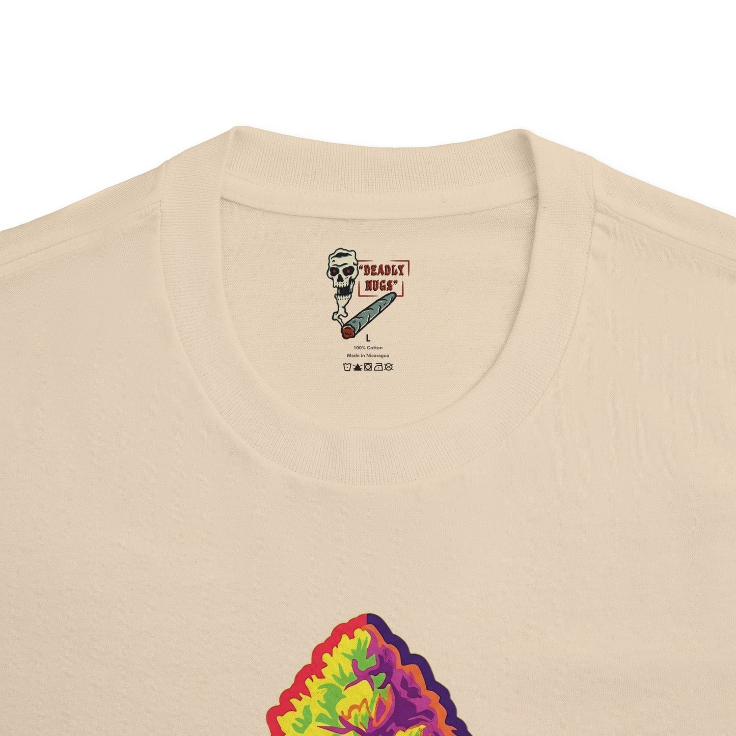 Pop-Art Bud / Vibrant Color Cannabis Bud Art Graphic Tee / Andy Warhol Style Pop-Art Streetwear / 420 Underground Stoner Culture / DEADLY NUGS