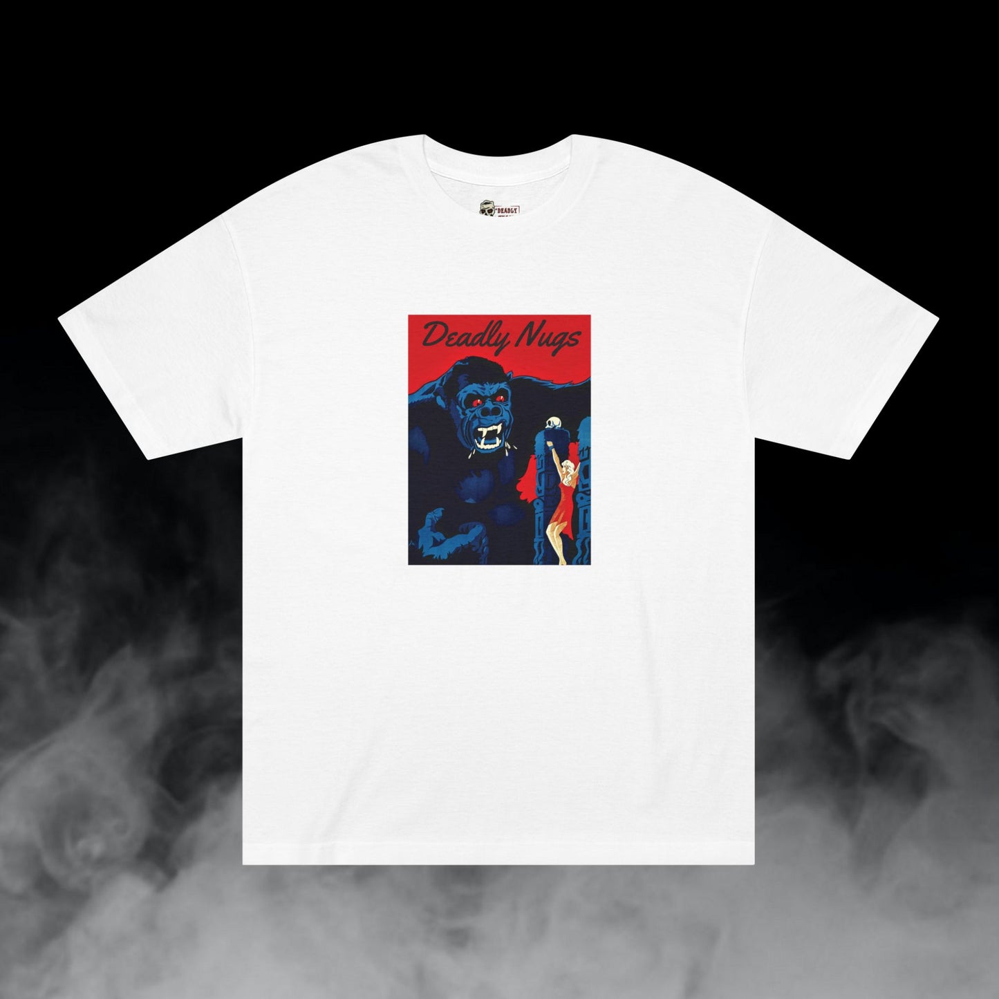 Ape Crazy T-Shirt DEADLY NUGS Aesthetic Print Unisex Graphic Tee