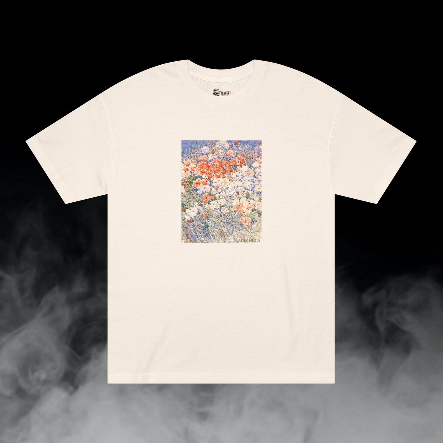 Inner Revival / Flower Painting Graphic Tee / Vintage Classic Floral Art Style / 420 Underground Stoner Streetwear / DEADLY NUGS