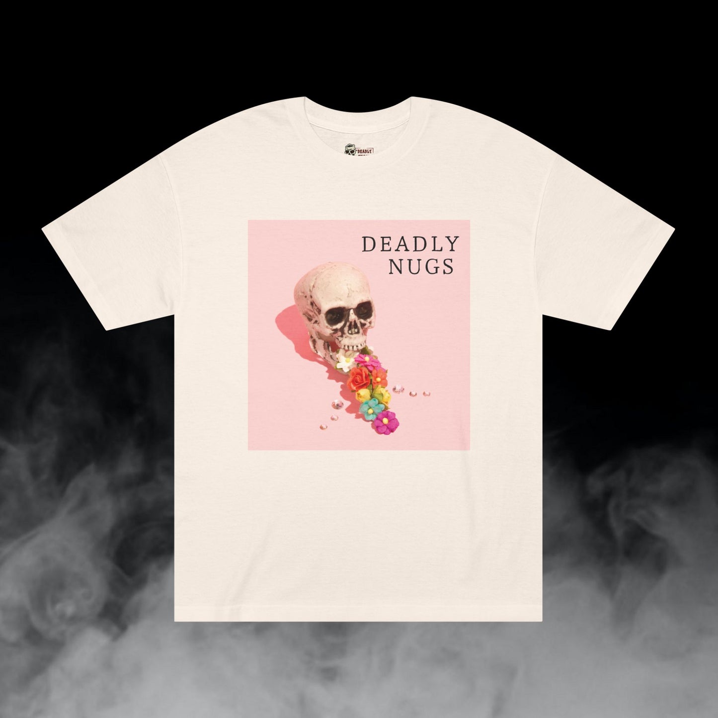 Flora Puffs T-Shirt DEADLY NUGS Aesthetic Print Unisex Graphic Tee