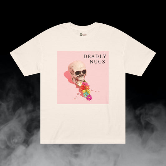 Flora Puffs T-Shirt DEADLY NUGS Aesthetic Print Unisex Graphic Tee