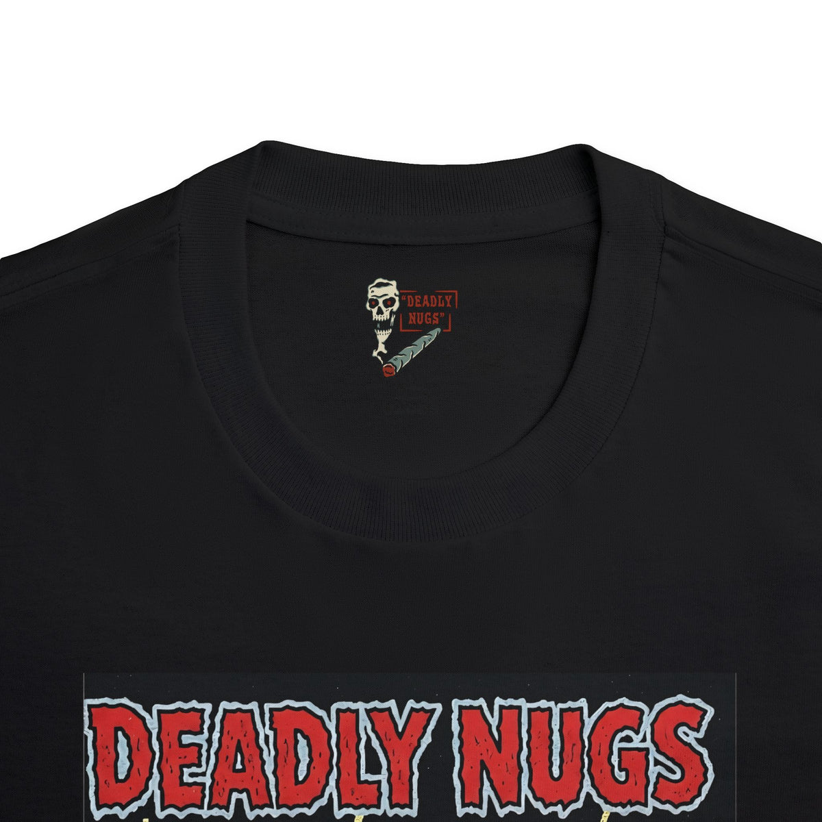 Grave Danger! / Vintage Pulp Horror Comic Art Tee / 420 Underground Stoner Culture / DEADLY NUGS
