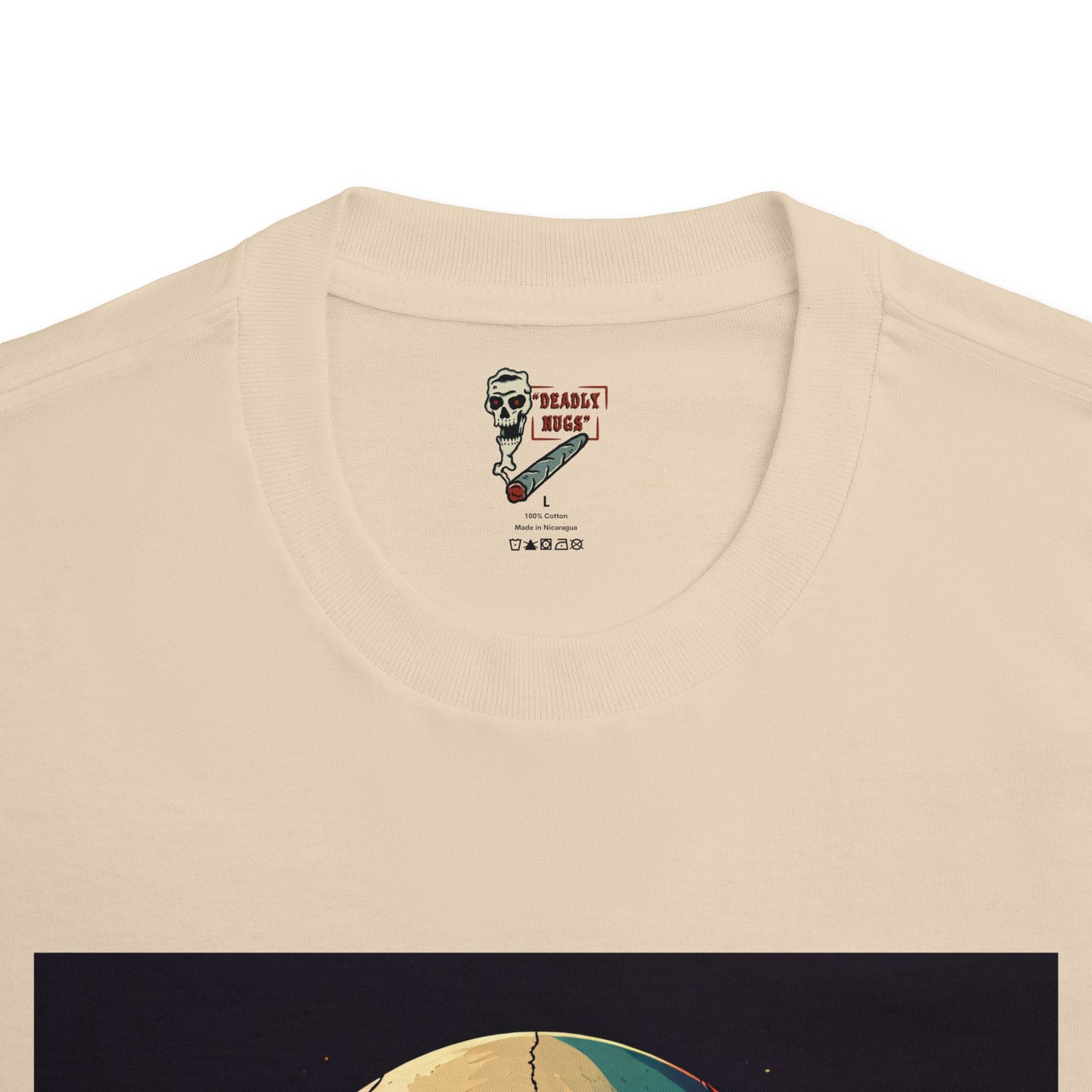 Rippin' Loud / Premium Unisex Graphic Tee Aesthetic Print Skull Motorcycle Streetwear / DEADLY NUGS