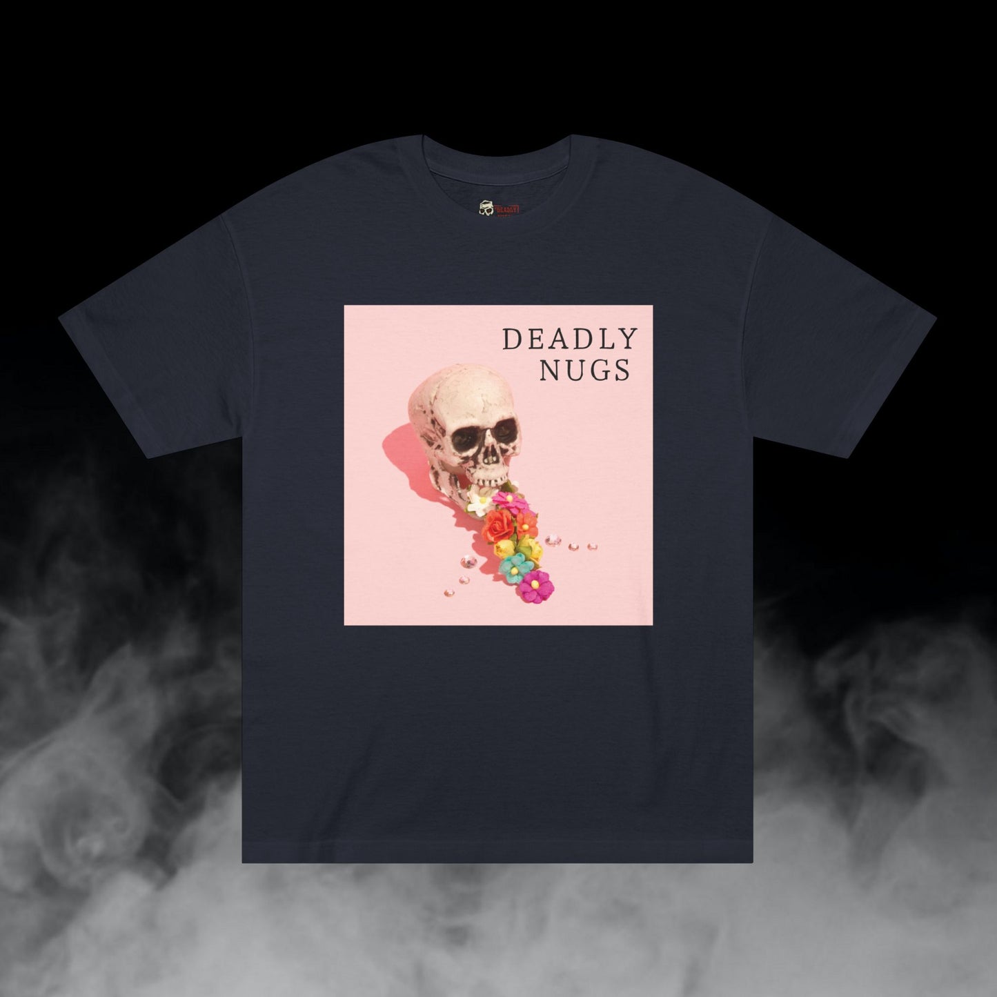 Flora Puffs T-Shirt DEADLY NUGS Aesthetic Print Unisex Graphic Tee