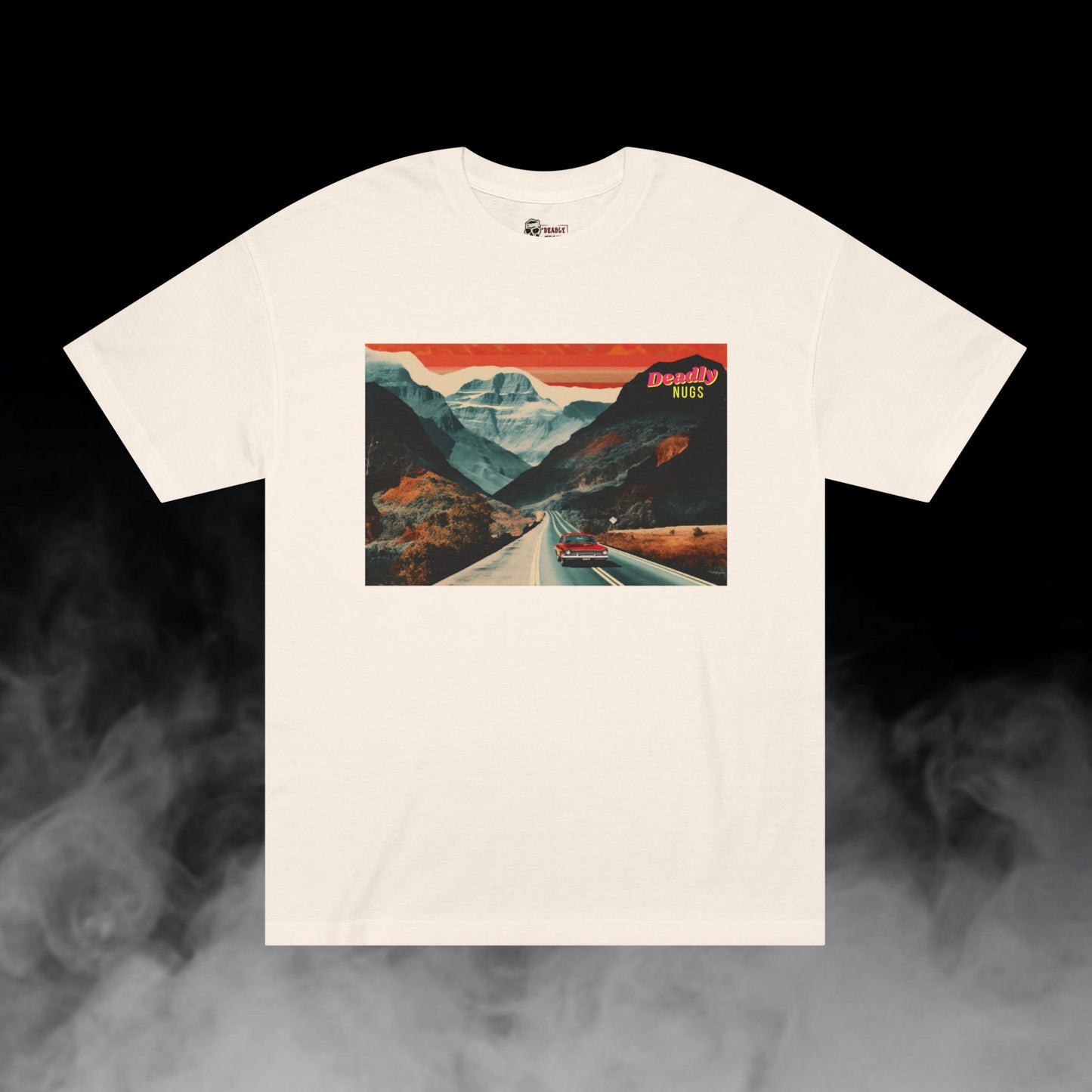 Road Traveler T-Shirt DEADLY NUGS Aesthetic Print Unisex Graphic Tee