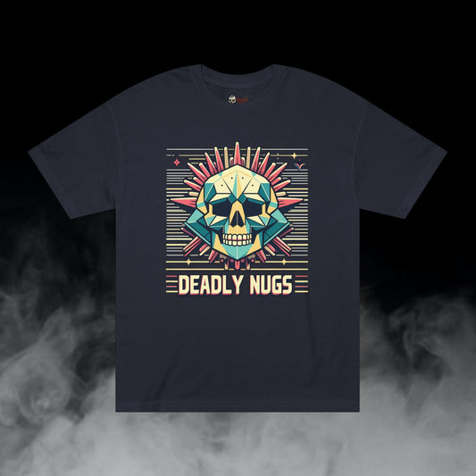 Vectors of Mind / Premium Unisex Graphic Tee Aesthetic Print Skull Art Streetwear / DEADLY NUGS