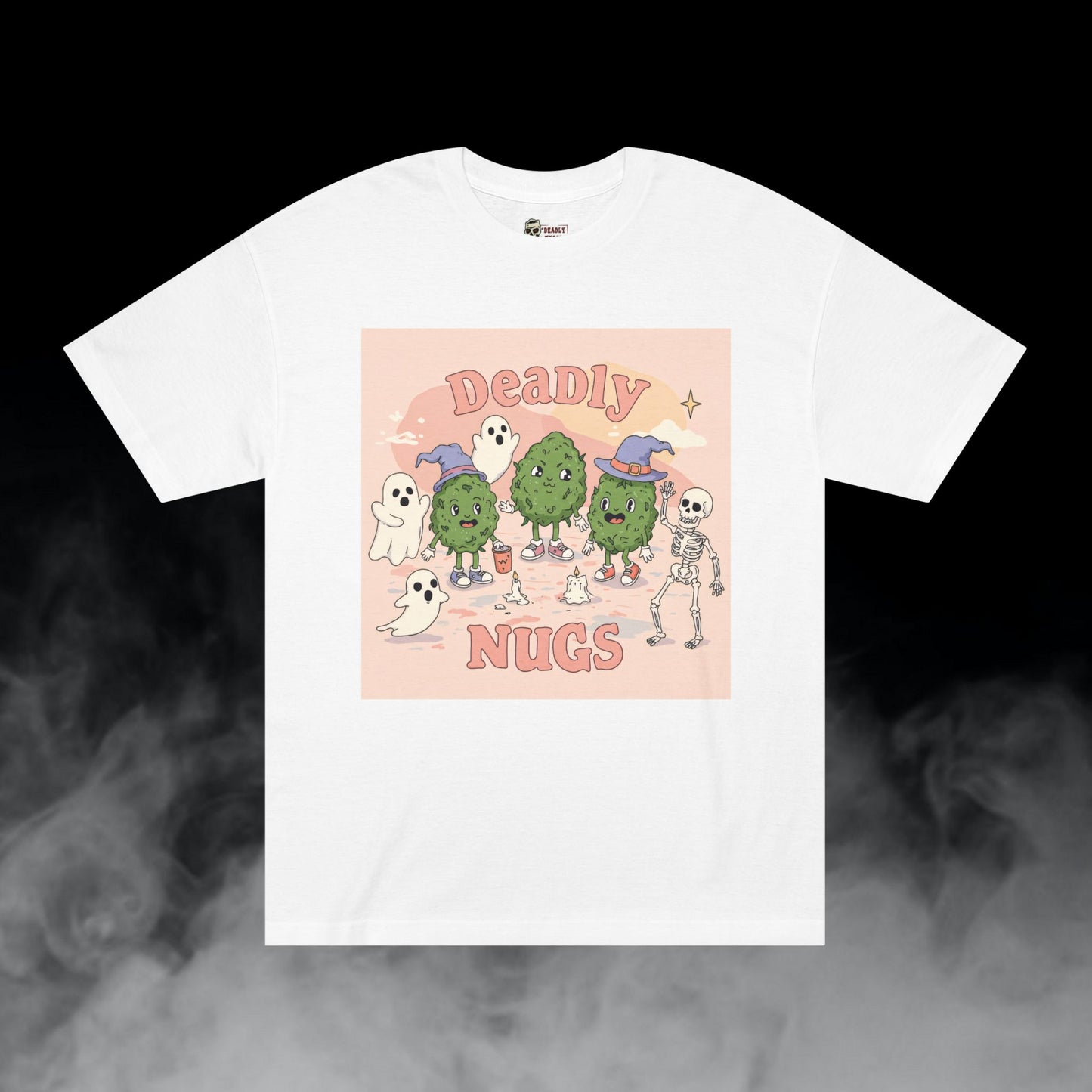 Hash It Out T-Shirt DEADLY NUGS Aesthetic Print Unisex Graphic Tee