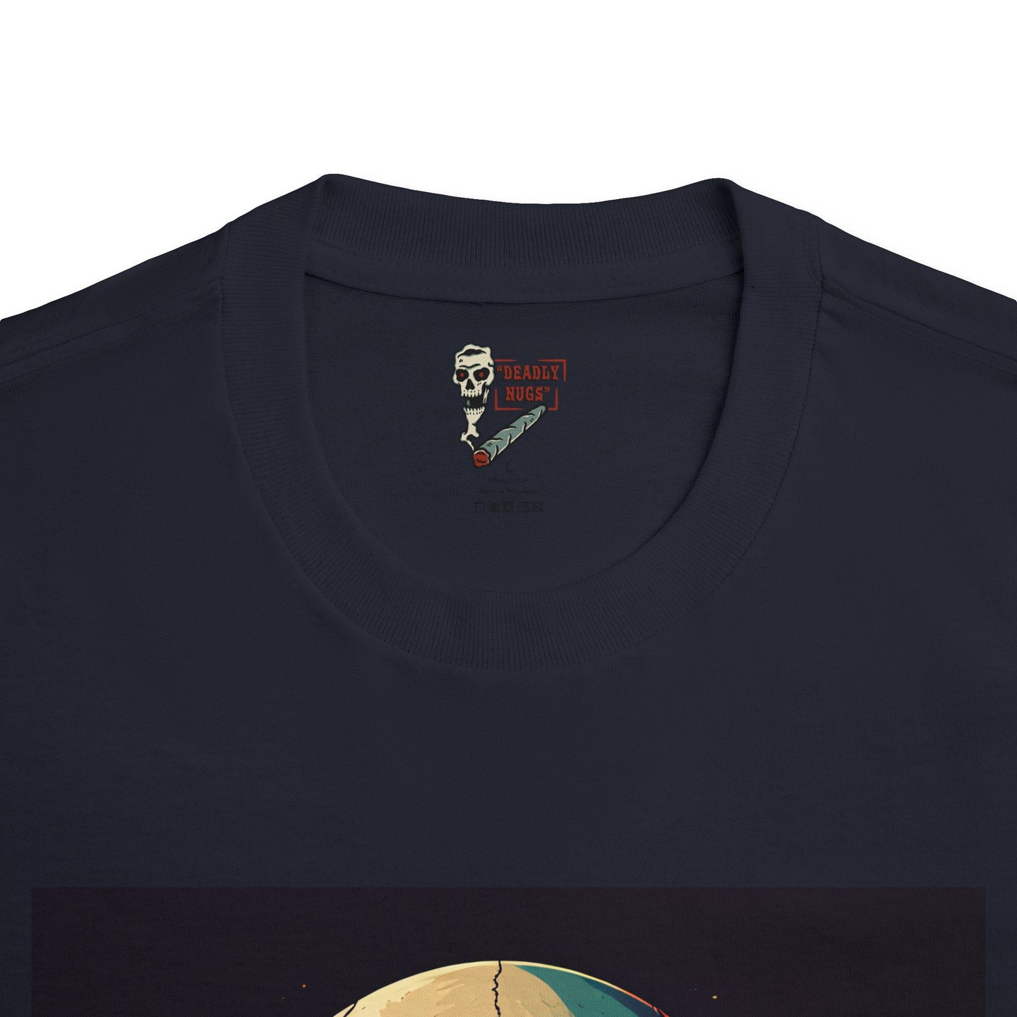 Rippin' Loud / Premium Unisex Graphic Tee Aesthetic Print Skull Motorcycle Streetwear / DEADLY NUGS