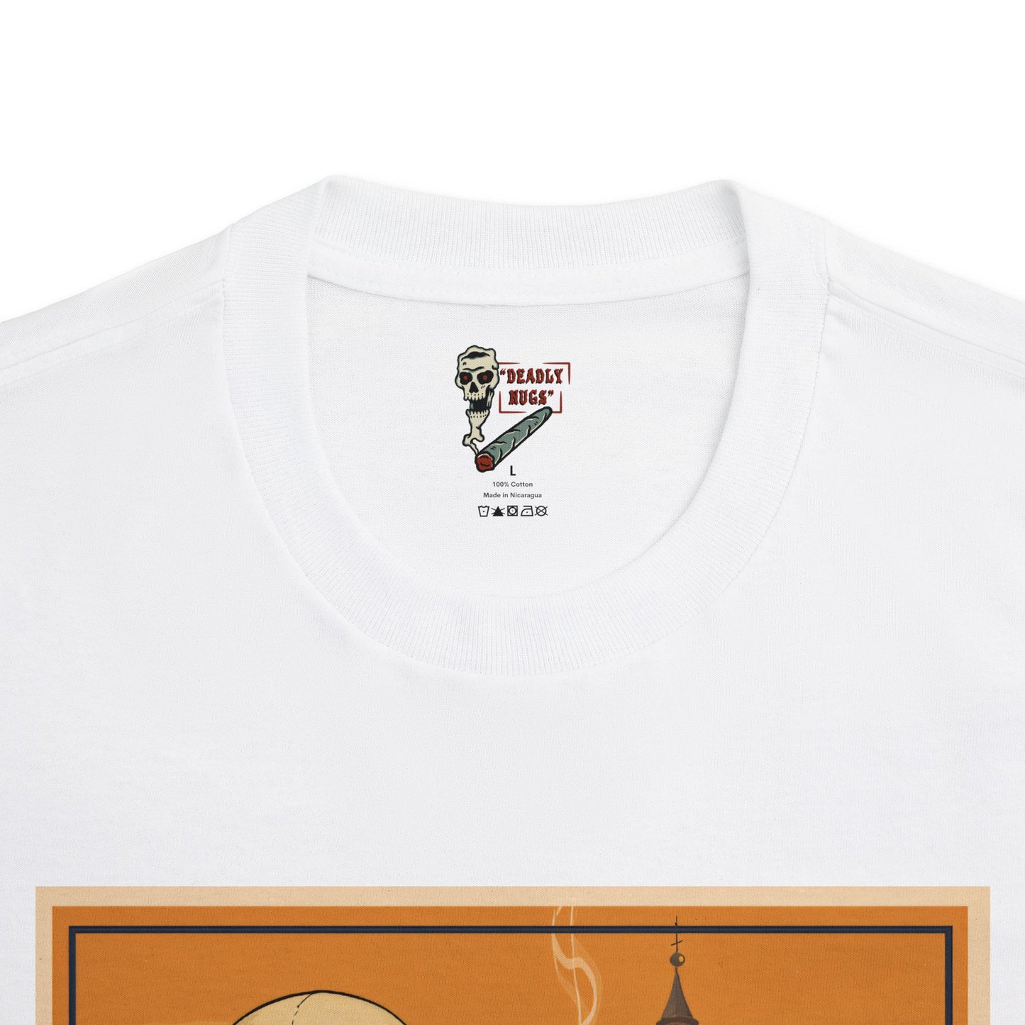 Madrid / Premium Unisex Graphic Tee Aesthetic Print Skeleton 420 Streetwear / DEADLY NUGS