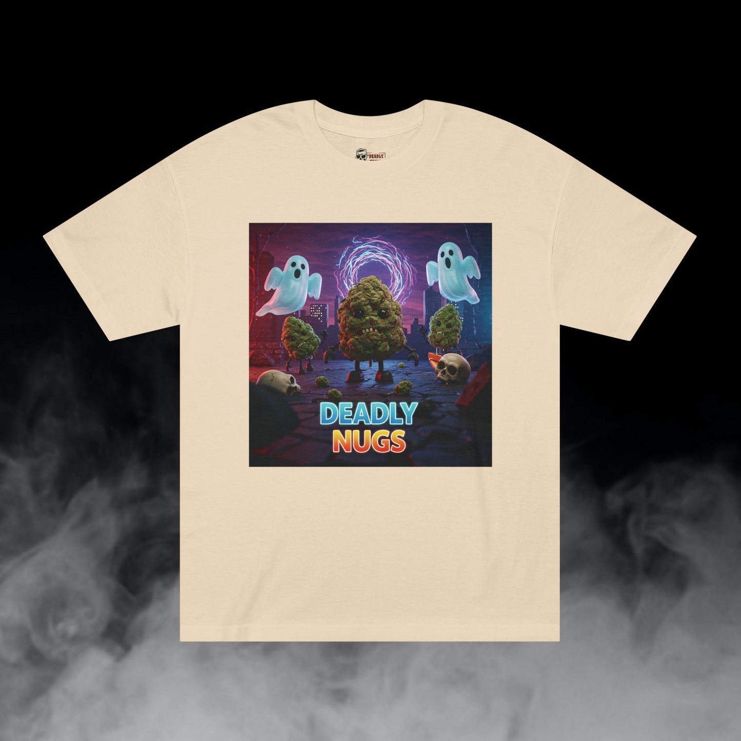 Open Portals T-Shirt DEADLY NUGS Aesthetic Print Unisex Graphic Tee