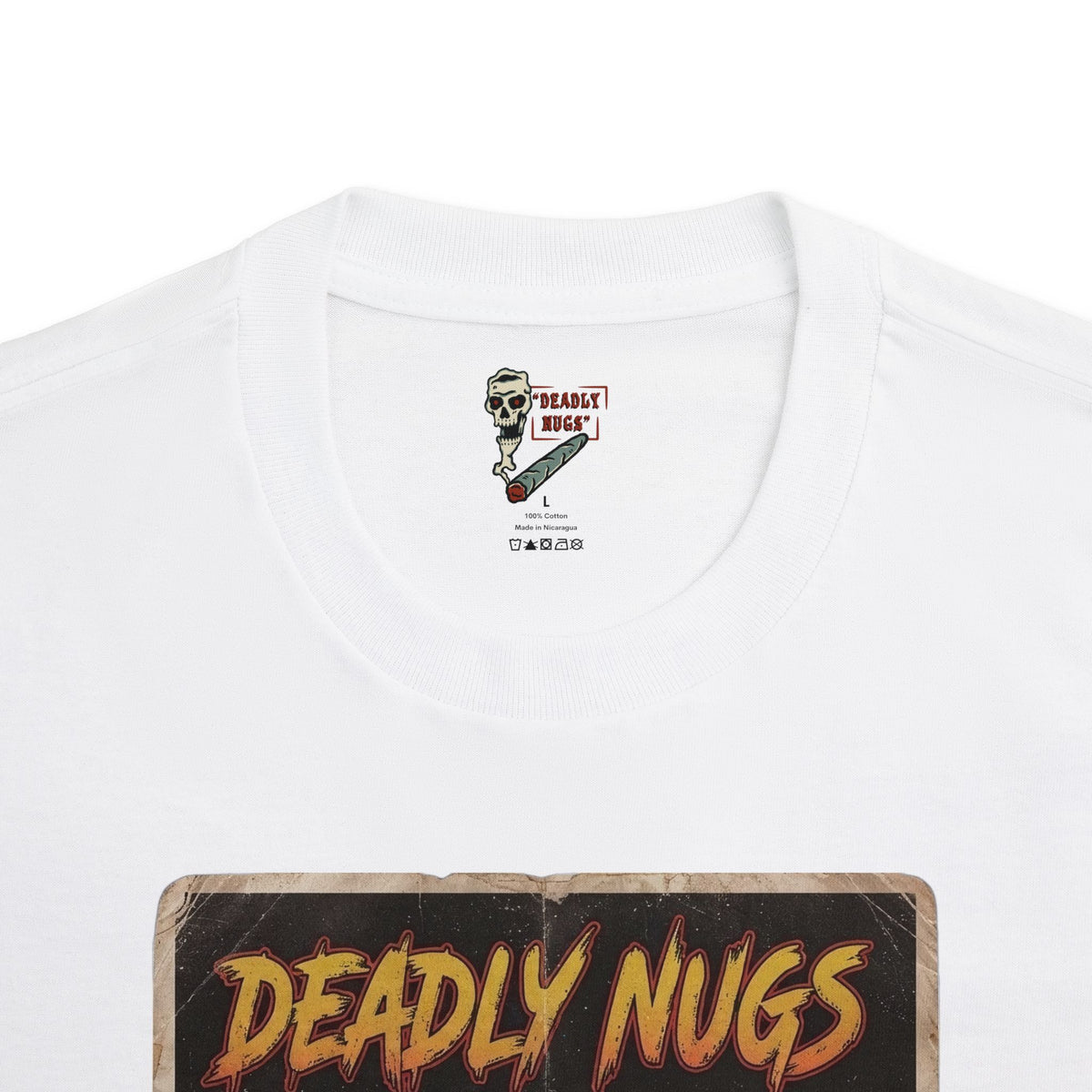 Root of Evil / Vintage Grindhouse Horror Movie Poster Art Tee / 420 Underground Stoner Culture / DEADLY NUGS