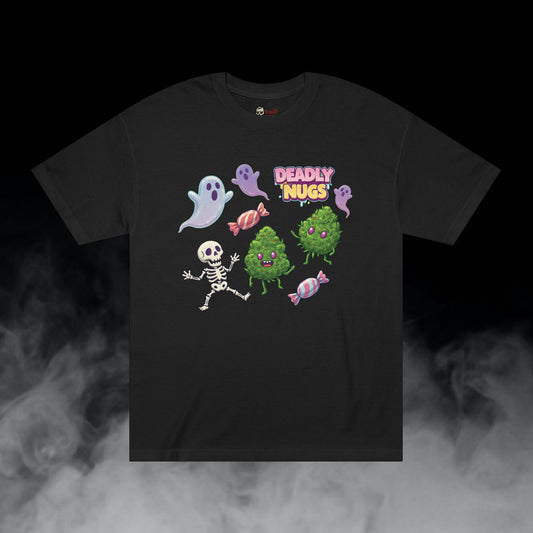 Sweet Tooth / Eerie Character Candy Cartoon Art Tee / 420 Underground Stoner Streetwear / DEADLY NUGS