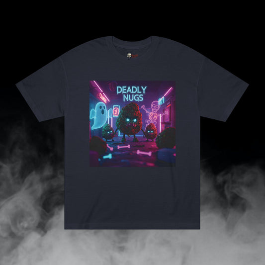 Night Rave T-Shirt DEADLY NUGS Aesthetic Print Unisex Graphic Tee