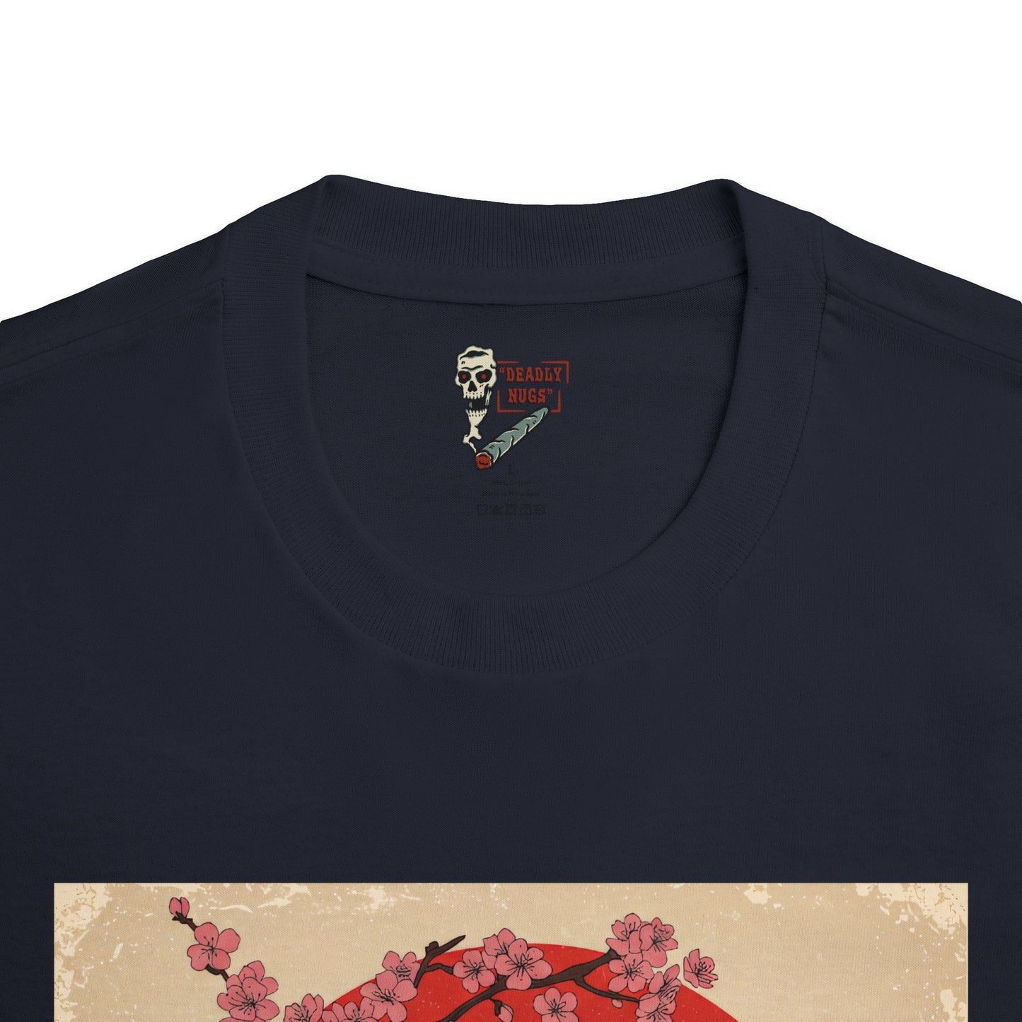 Fuji High / Premium Unisex Graphic Tee Aesthetic Print Skeleton 420 Streetwear / DEADLY NUGS