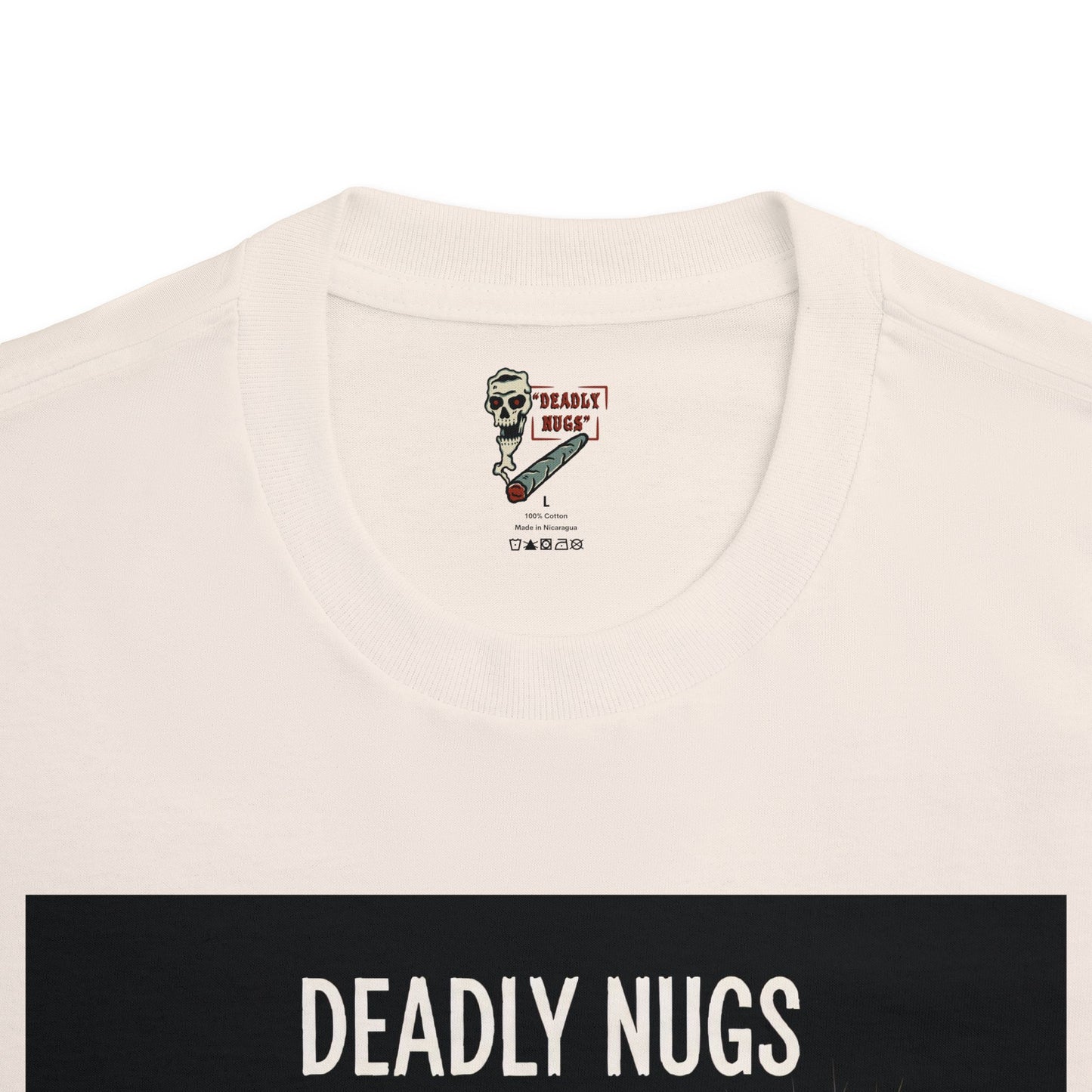 Night Crawl / Premium Unisex Graphic Tee Aesthetic Print Ghost Skeleton 420 / DEADLY NUGS