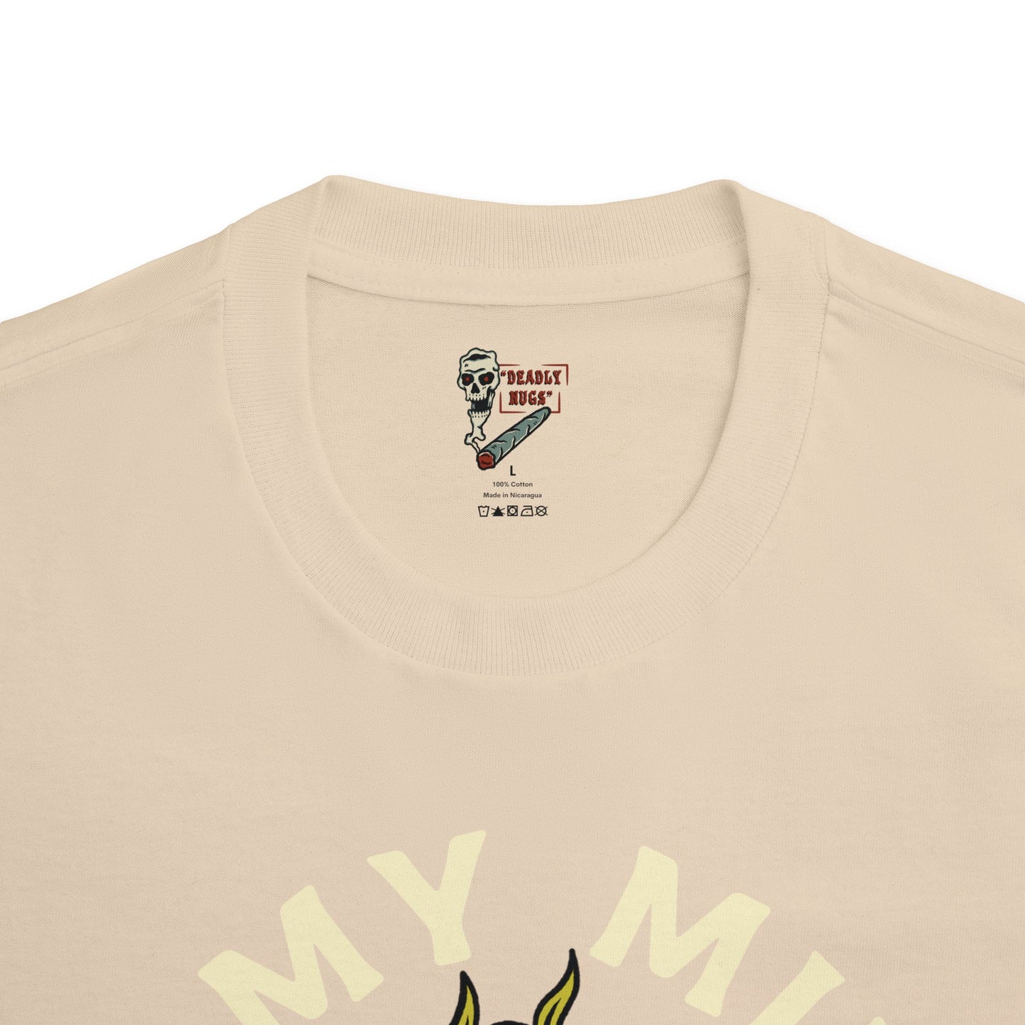 In My Mind / Premium Unisex Graphic Tee Aesthetic Print Skull 420 Streetwear / DEADLY NUGS