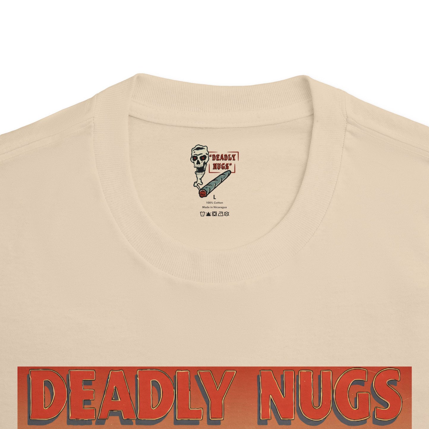 Moto Beach / Biker Dirt Bike Motorcycle Skeleton Graphic Tee / Gritty Vintage Travel Poster Art Style / 420 Underground Stoner Streetwear / DEADLY NUGS