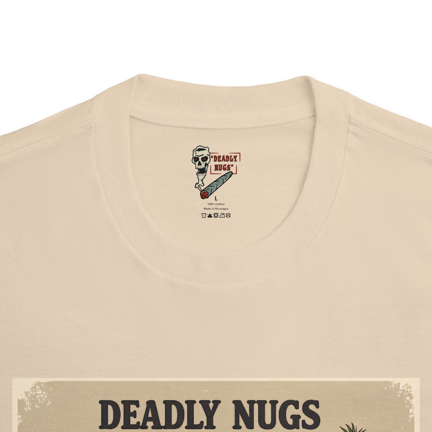 Dead in LA T-Shirt DEADLY NUGS Aesthetic Print Unisex Graphic Tee