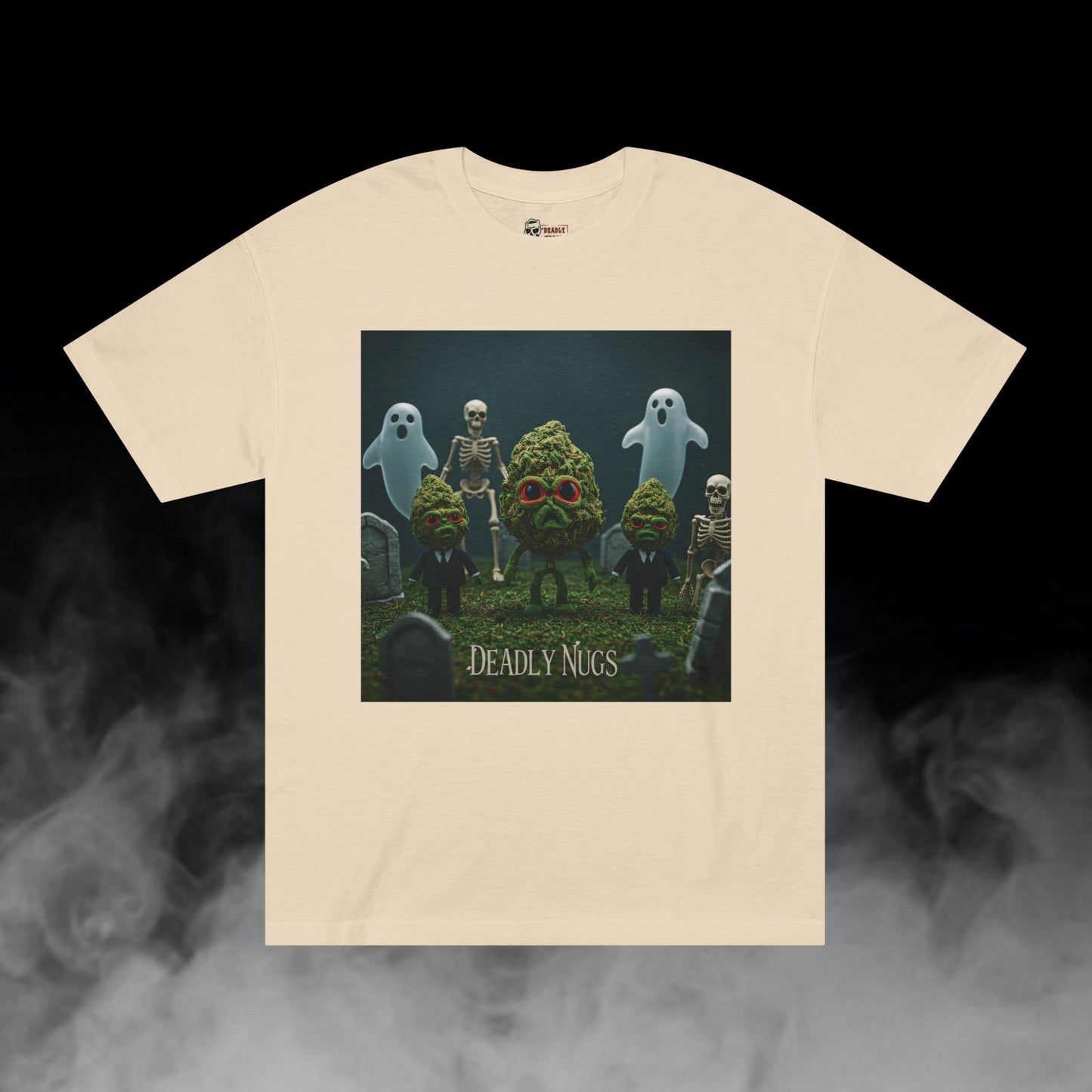 Bruh, I think we're high... T-Shirt DEADLY NUGS Aesthetic Print Unisex Graphic Tee