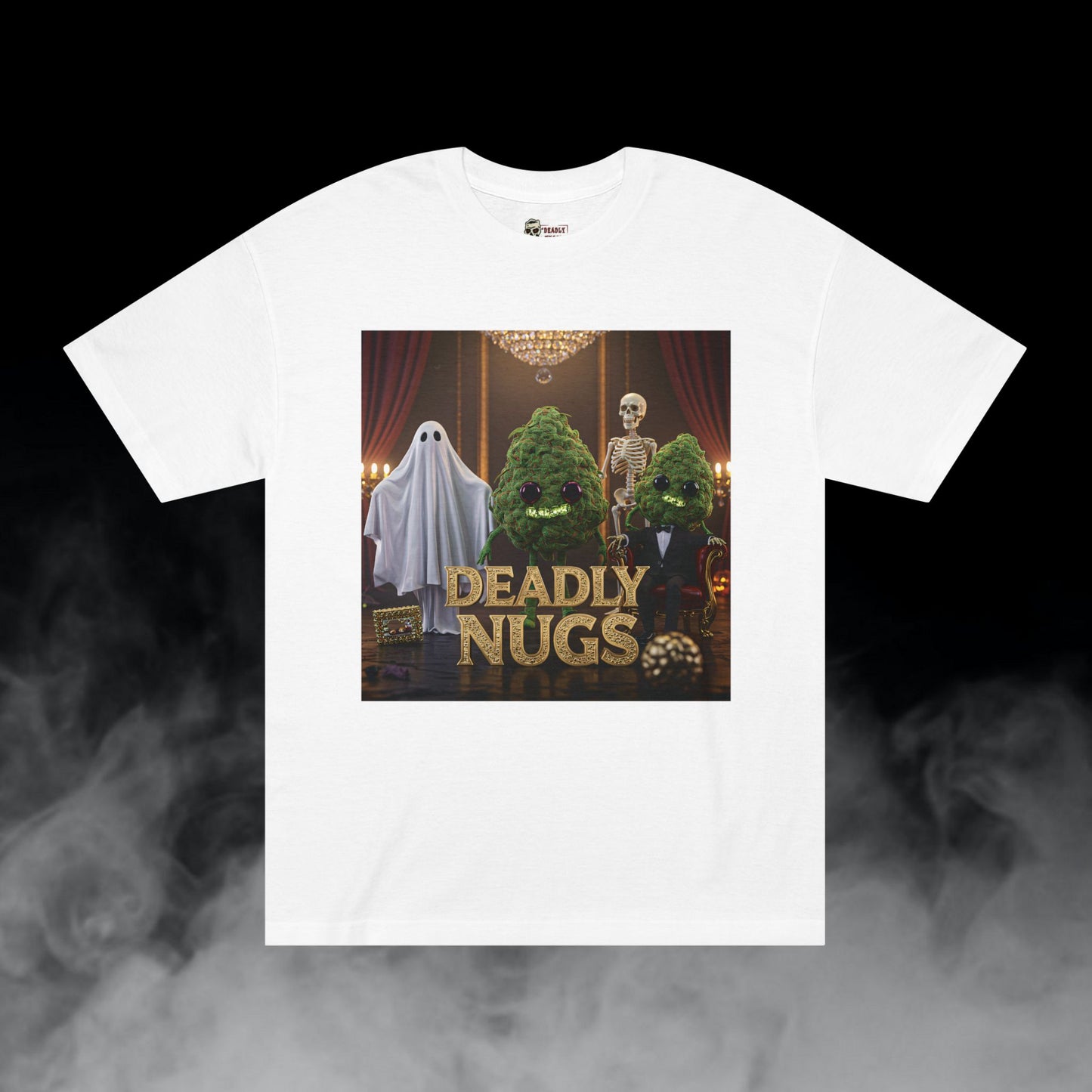 Iced Out Luxury T-Shirt DEADLY NUGS Aesthetic Print Unisex Graphic Tee