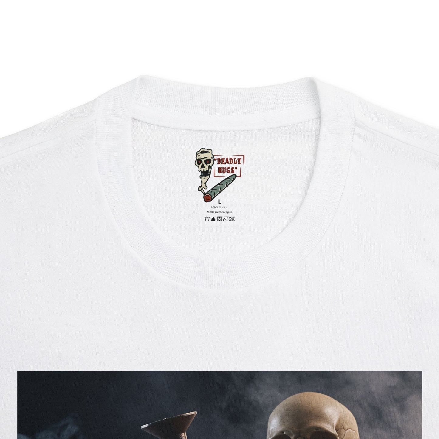 Screw Tape / Skull Smoke Screw Music Graphic Tee / Hyper-Realistic Gritty Trap Art / 420 Underground Stoner Streetwear / DEADLY NUGS