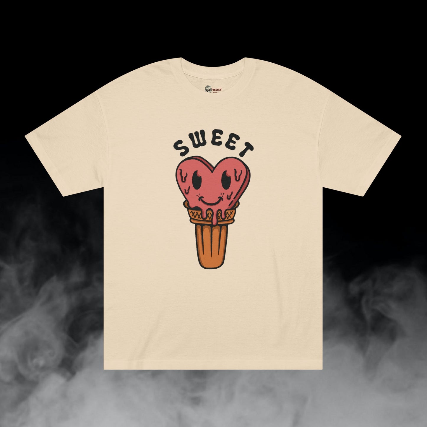 Sweet Heart T-Shirt DEADLY NUGS Aesthetic Print Unisex Graphic Tee